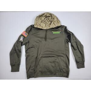 Nike Dri-Fit On Field NFL‎ Seattle Seahawks Salute To Service Hoodie Mens Large